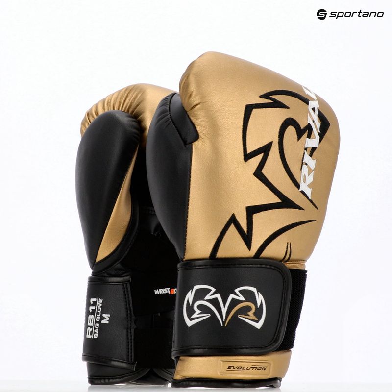 Boxing gloves Rival RB11 gold 6