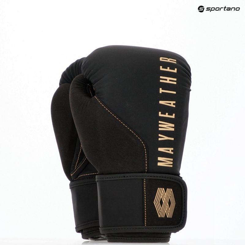 Hayabusa Mayweather Champ black/gold boxing gloves 8