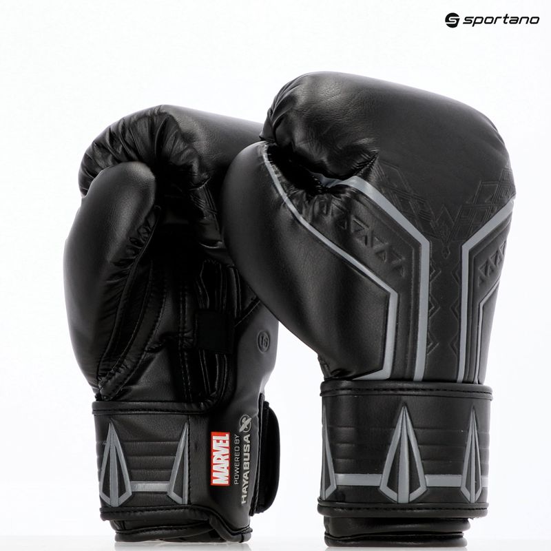 Hayabusa Black Panther boxing gloves black 19