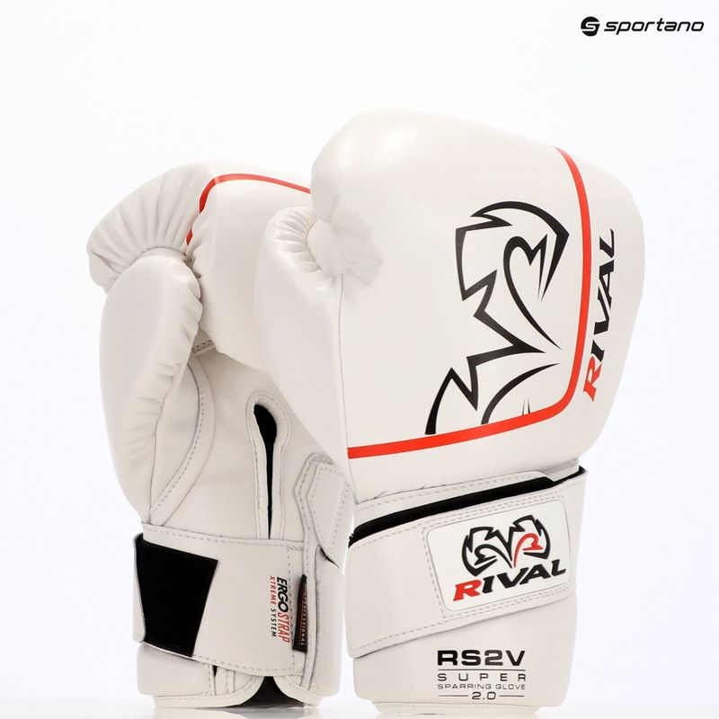 Boxing gloves Rival Super Sparring 2.0 white 12