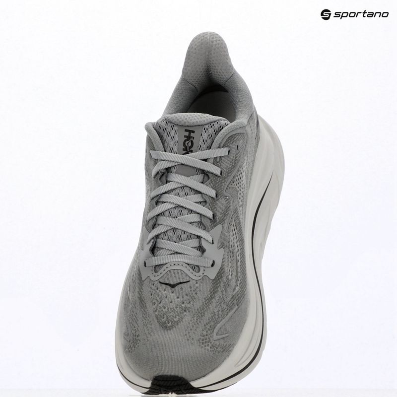Men's running shoes Hoka Clifton 10 galactic grey/asteroid 17