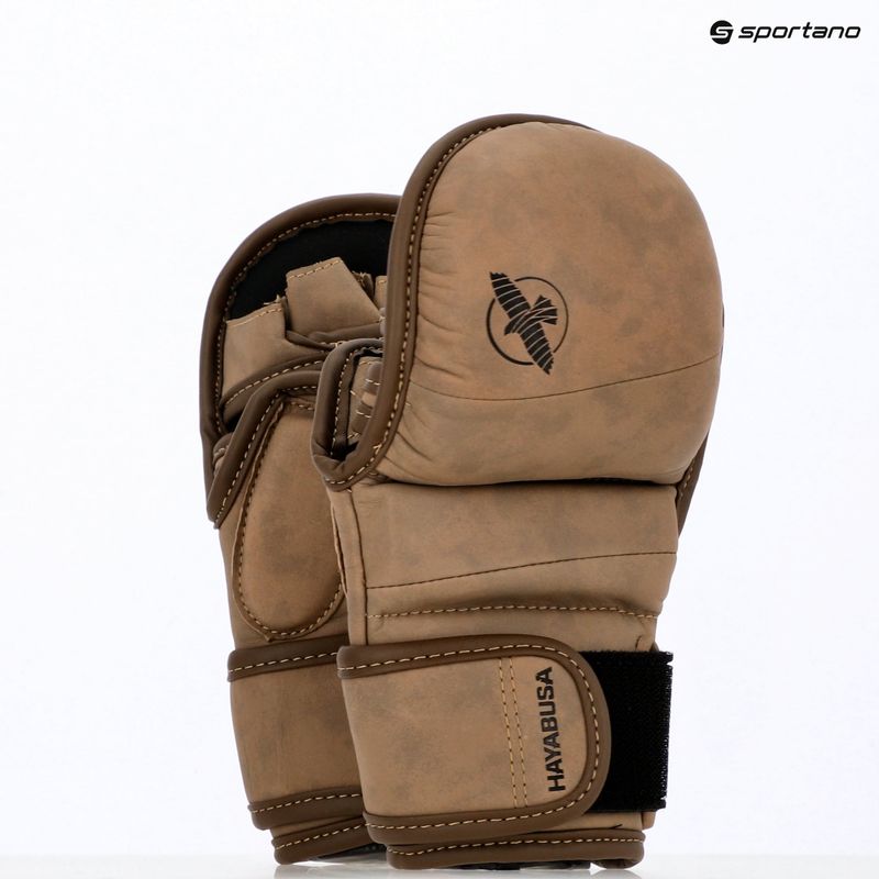 Boxing gloves Hayabusa T3 LX Hybrid brown 14