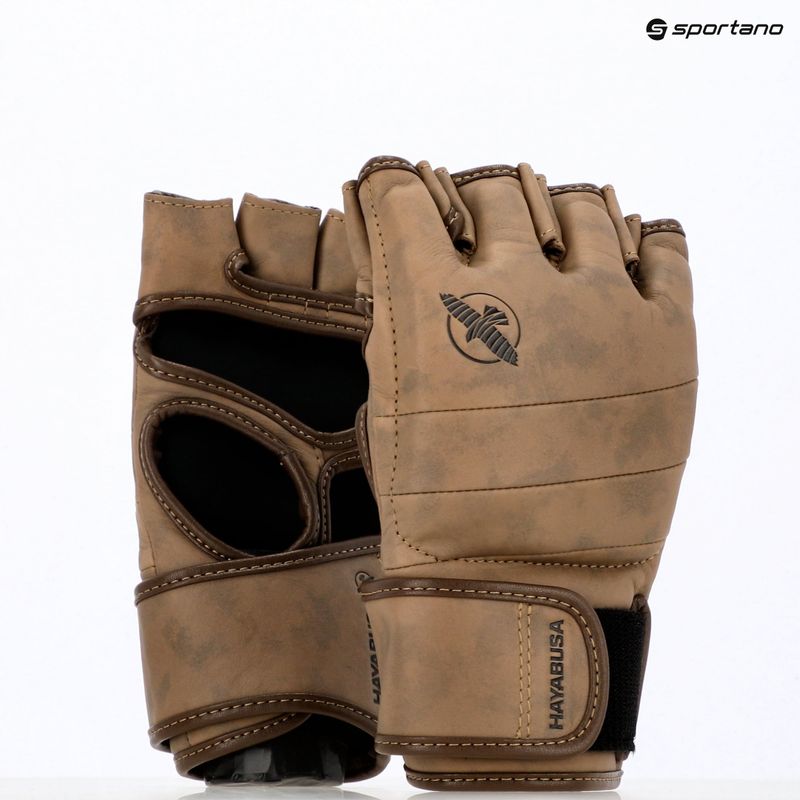 Hayabusa T3 LX MMA vintage grappling gloves 9