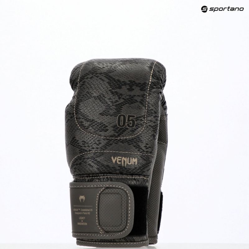 Boxing gloves Venum Impact Evo Scales Boxing dark grey 6