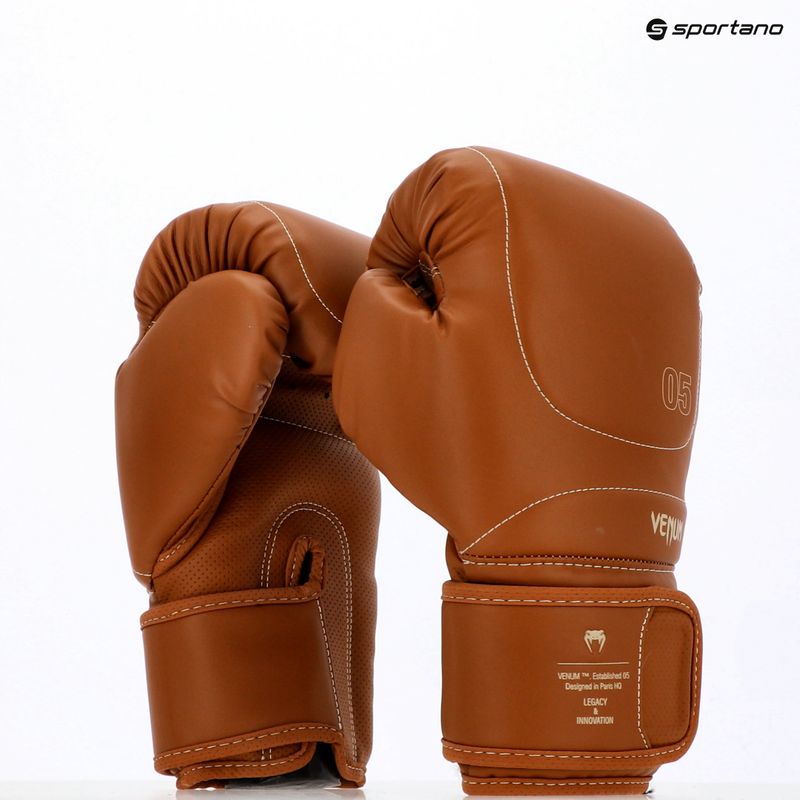Men's boxing gloves Venum Impact Evo VENUM-05061-058 chocolate 6