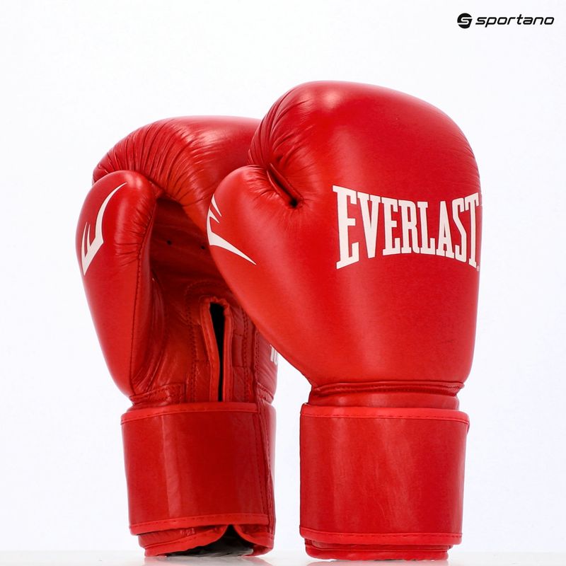 Boxing gloves Everlast Amateur Competition H&L red 3