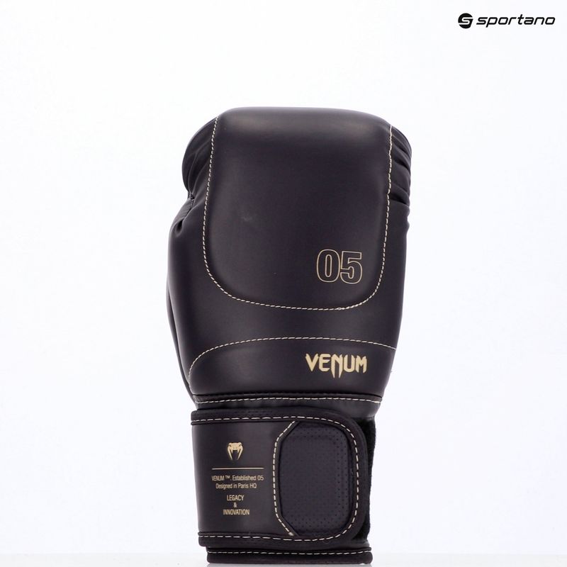 Men's Venum Impact Evo Boxing Gloves deep purple 9