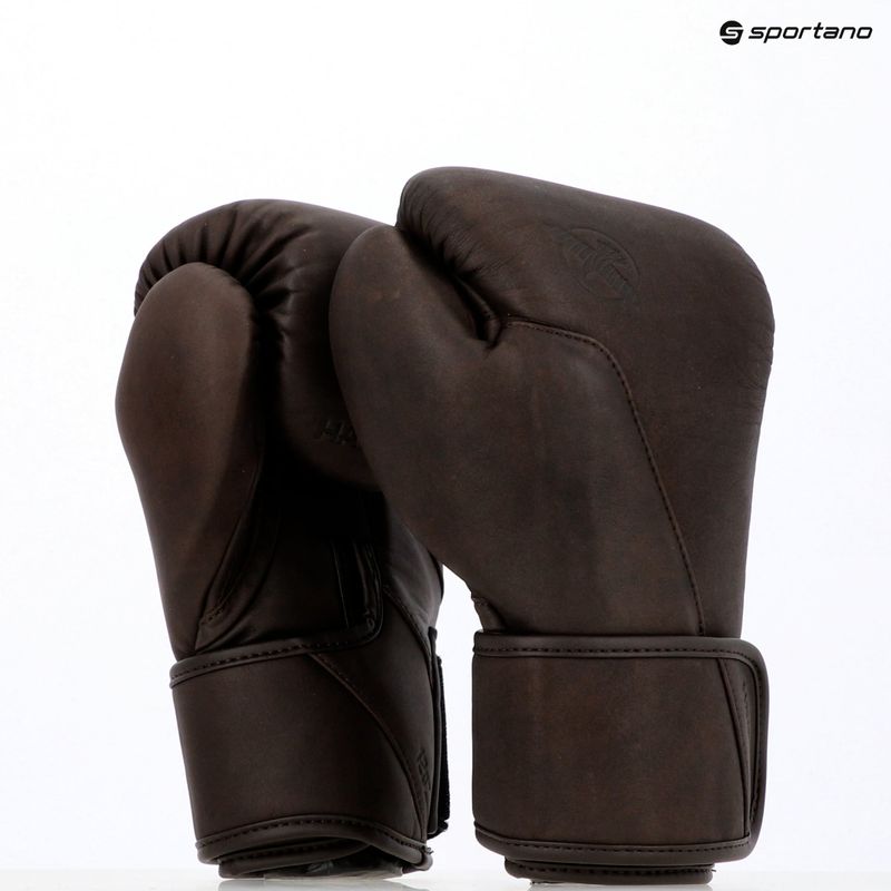 Boxing gloves Hayabusa T360 Leather brown 8