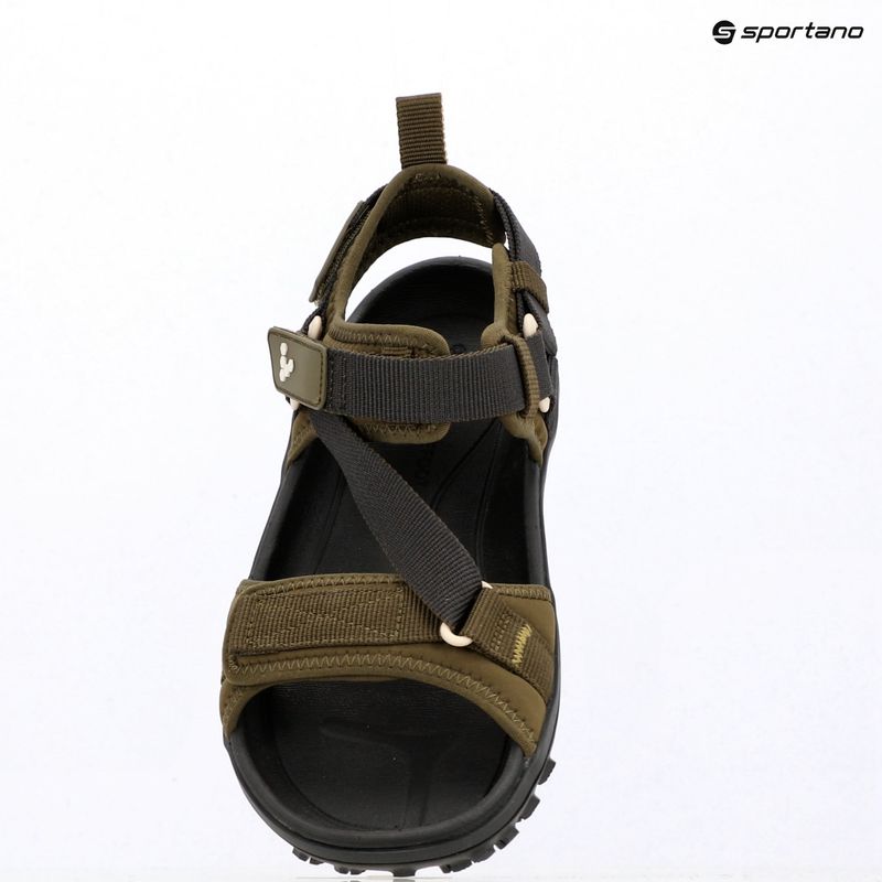 Women's barefoot sandals Vivobarefoot Tracker Ora dark olive 17