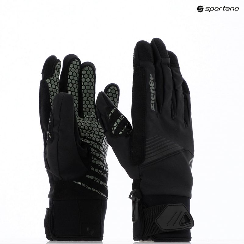 ZIENER men's gloves Gyrno green mud 3