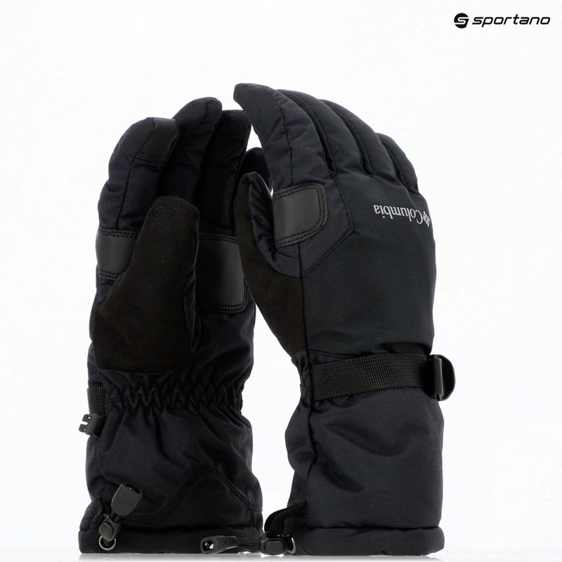 Men's trekking gloves Columbia Arctic Slope Sleeker black 3