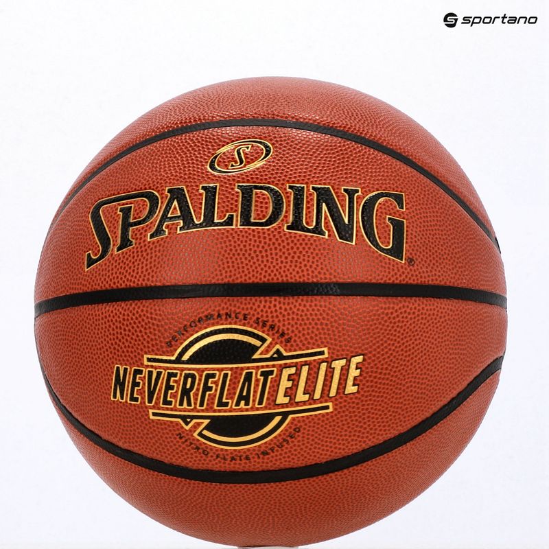 Spalding NeverFlat Elite basketball 76573Z size 7 3