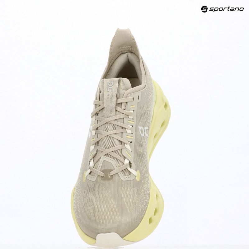 Men's running shoes On Cloudsurfer Max pelican/limelight 6
