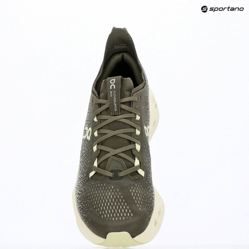 Men's running shoes On Cloudsurfer Max olive/seedling 13