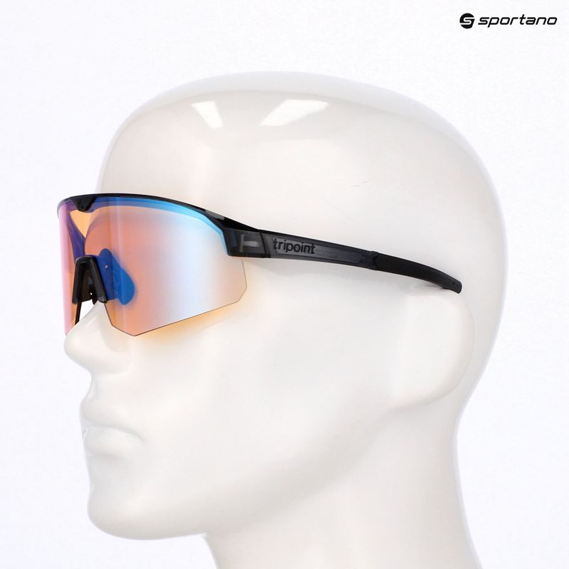 Tripoint 005 Lake Victoria TRI-X UltraVue shiny black/orange/blue multi sunglasses 6