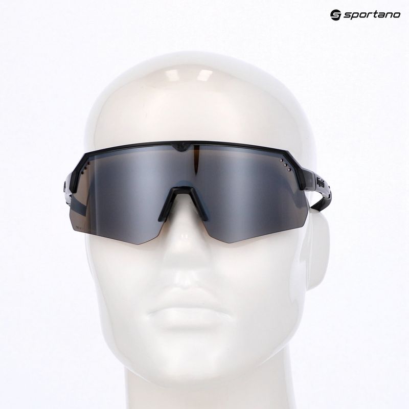Tripoint 001 Treriksroset TRI-X Polarized shiny black/brown/silver mirror sunglasses 6