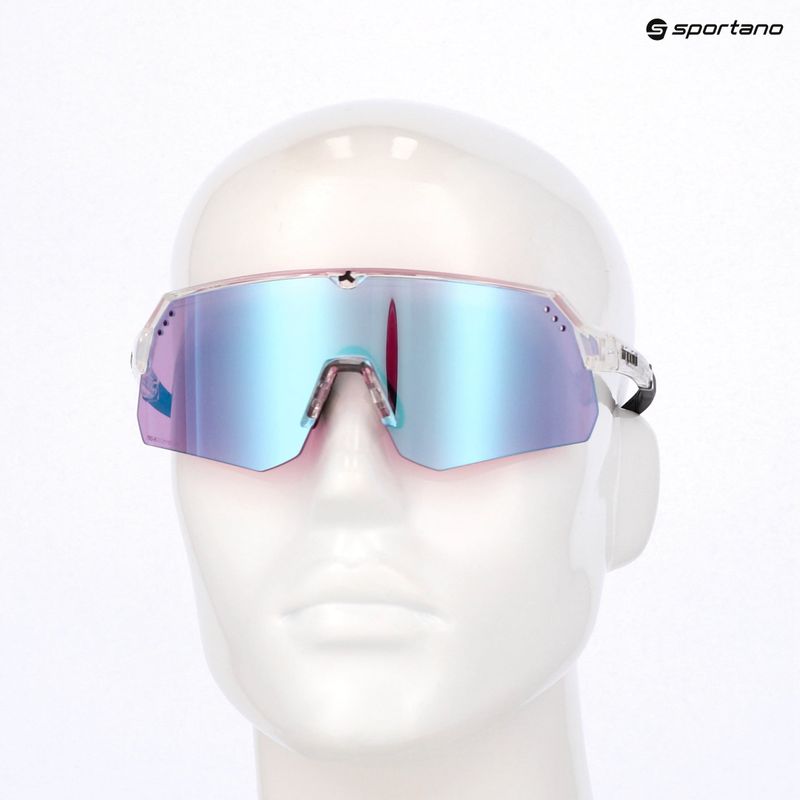 Tripoint 001 Treriksroset TRI-X UltraVue shiny crystal/violet/blue multi sunglasses 6