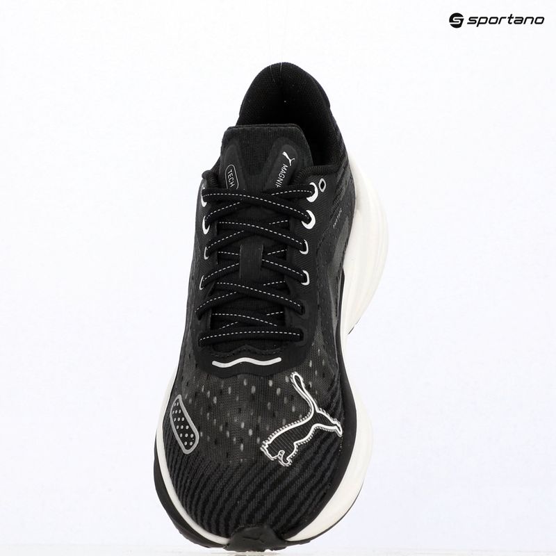 Women's running shoes Puma Magnify Nitro 2 Tech black/white/grey 9