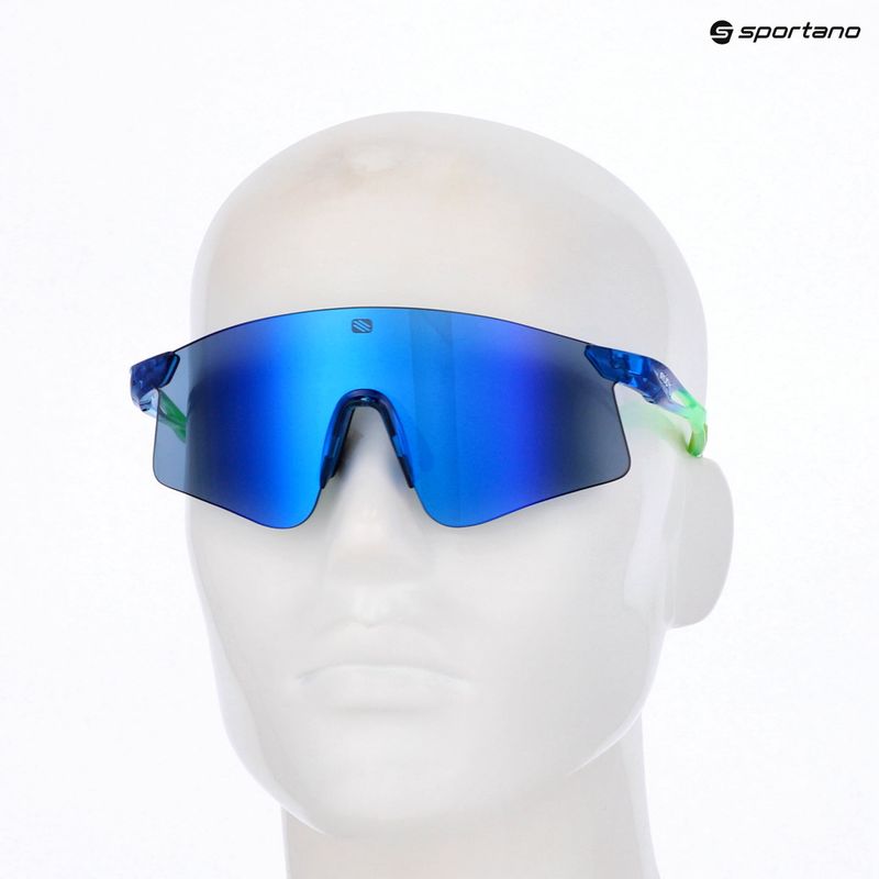 Sunglasses Rudy Project Astral X crystal blue-green fluo gloss/multilaser blue 8