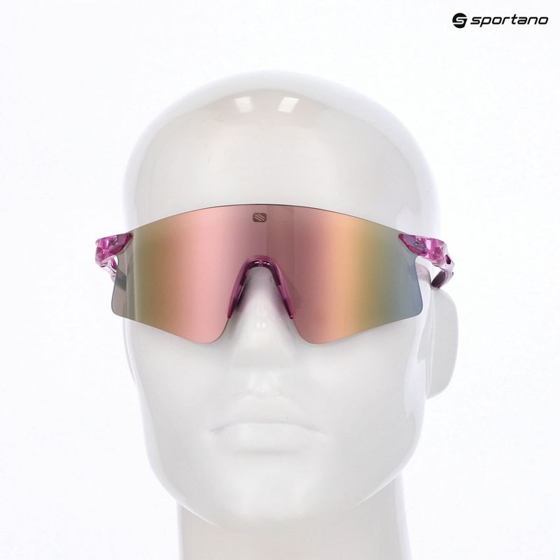 Rudy Project Astral X crystal lilac gloss/multilaser rose gold sunglasses 8