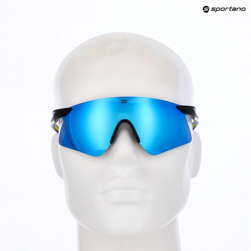 Rudy Project Astral Sphere black crystal blue gloss/polar 3fx asw blue sunglasses 8