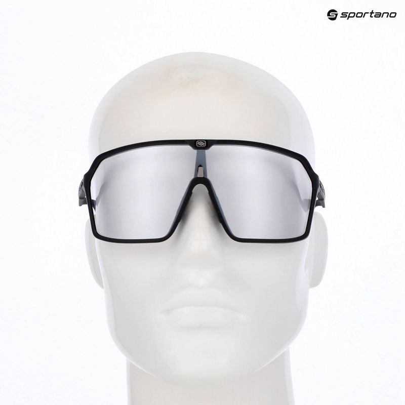 Rudy Project Spinshield black matte/impactx photochromic 2 laser black sunglasses 8