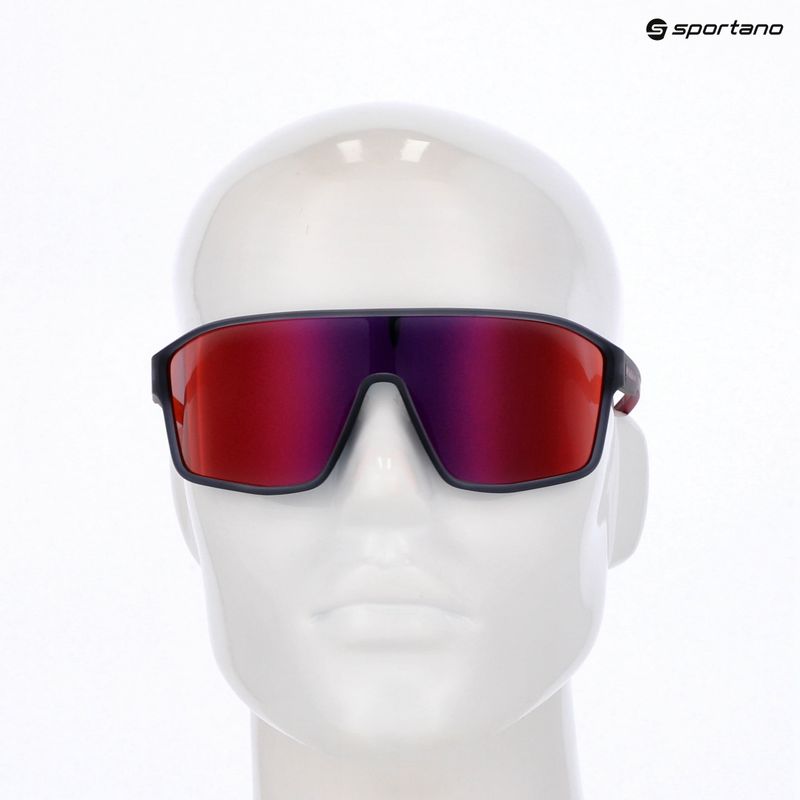 Sunglasses Red Bull SPECT Daft grey midnight/smoke with red-purple mirror 7