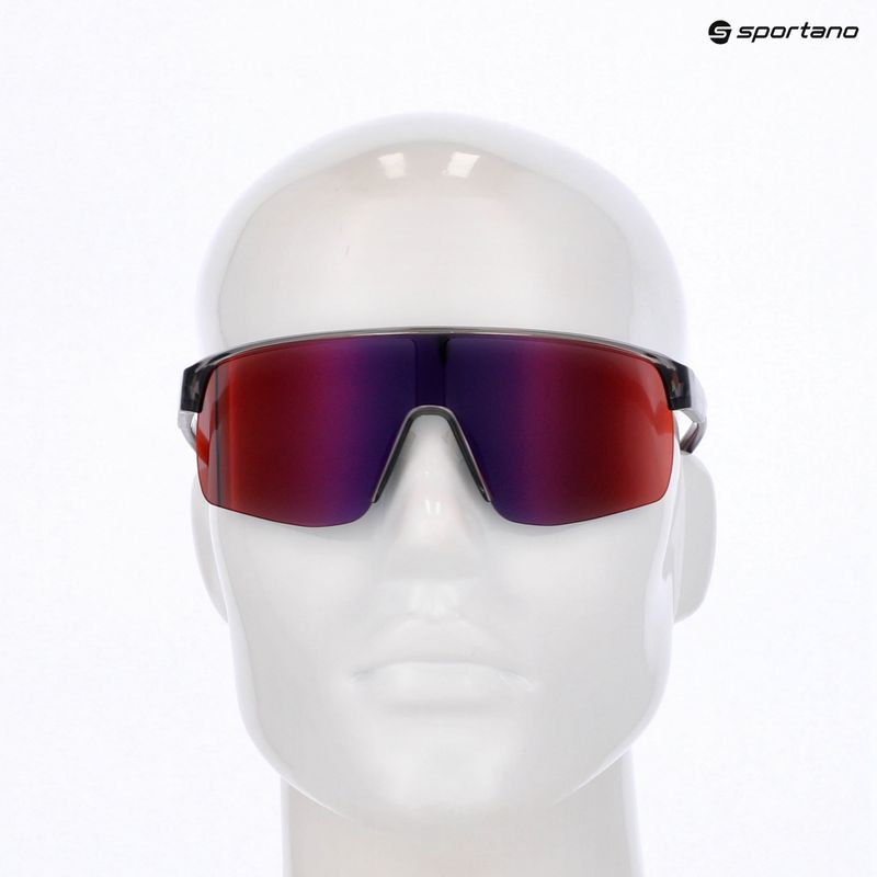Red Bull SPECT Dakota grey/blue with red purple mirror sunglasses 7