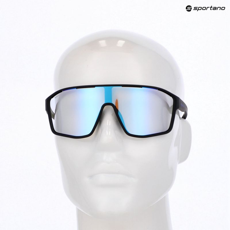 Red Bull SPECT Daft Pro black/photochromic with blue mirror sunglasses 7