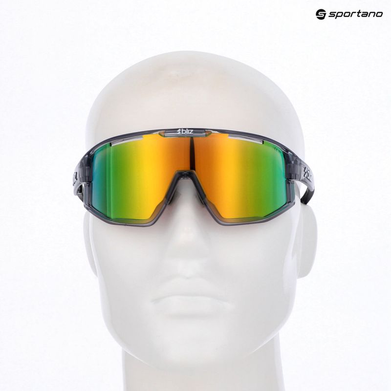 Bliz Fusion crystal black/brown/green multi sunglasses 8