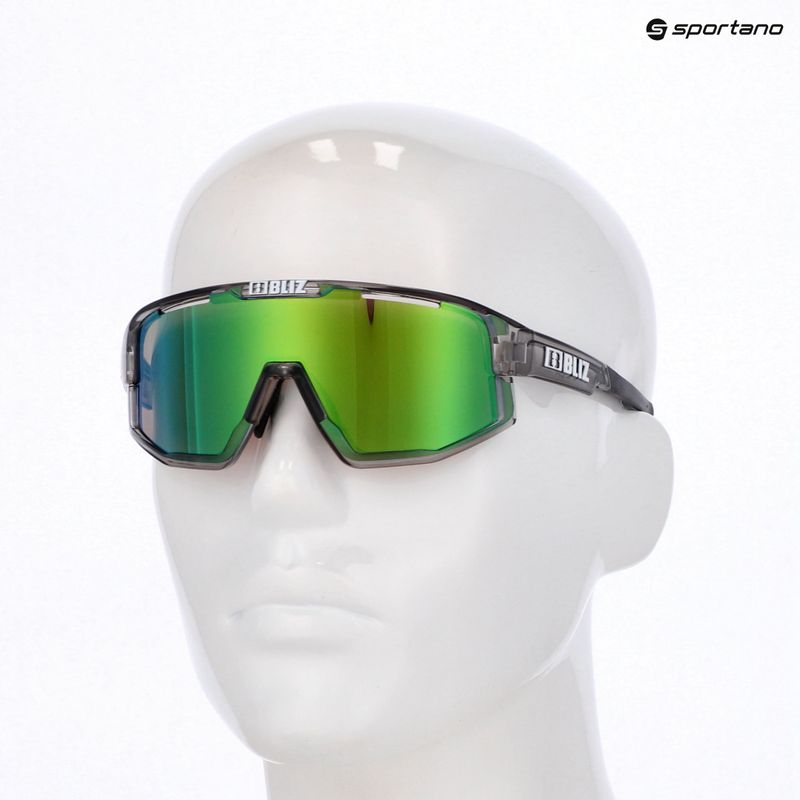 Bliz Fusion Small crystal black/brown/green multi sunglasses 8