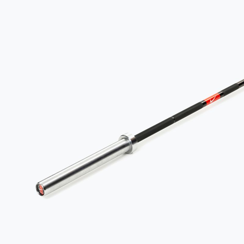 Straight barbell Nike Strength 1972 Power Bar black chrome/orange 2