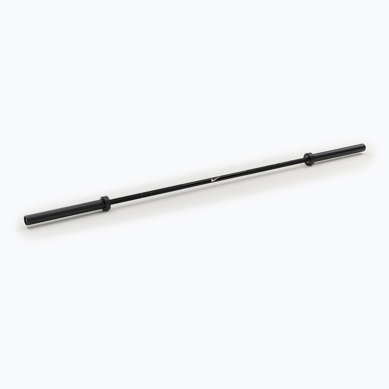Straight barbell Nike Strength Chrome Barbell black chrome swoosh