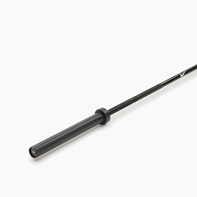 Straight barbell Nike Strength Chrome Barbell black chrome swoosh 2