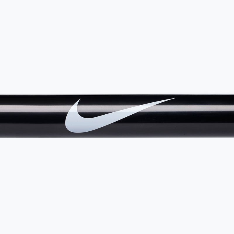 Straight barbell Nike Strength Chrome Barbell black chrome swoosh 3
