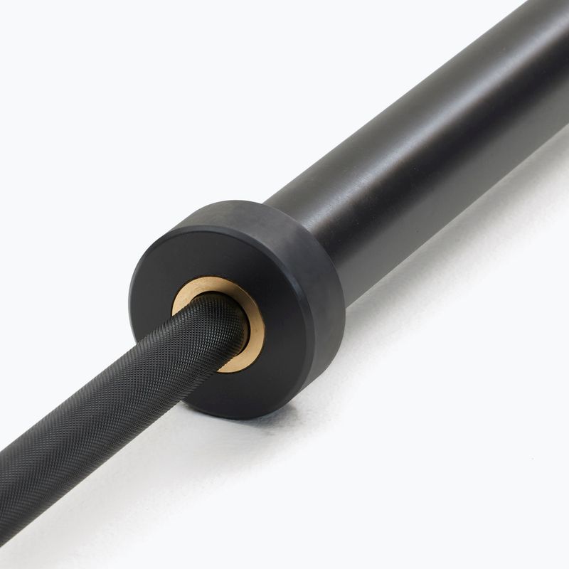 Straight barbell Nike Strength Coated Premium Barbell black just do it 4