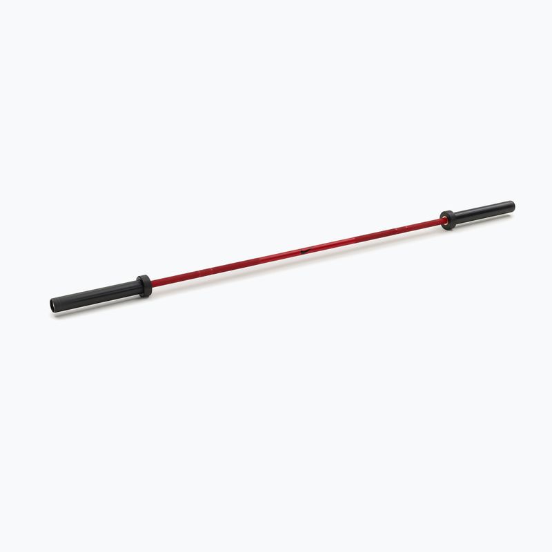 Straight barbell Nike Strength Coated Premium Barbell red swoosh 2