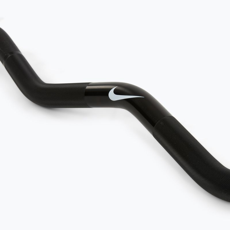 Straight barbell Nike Strength Coated Premium Barbell black just do it 4
