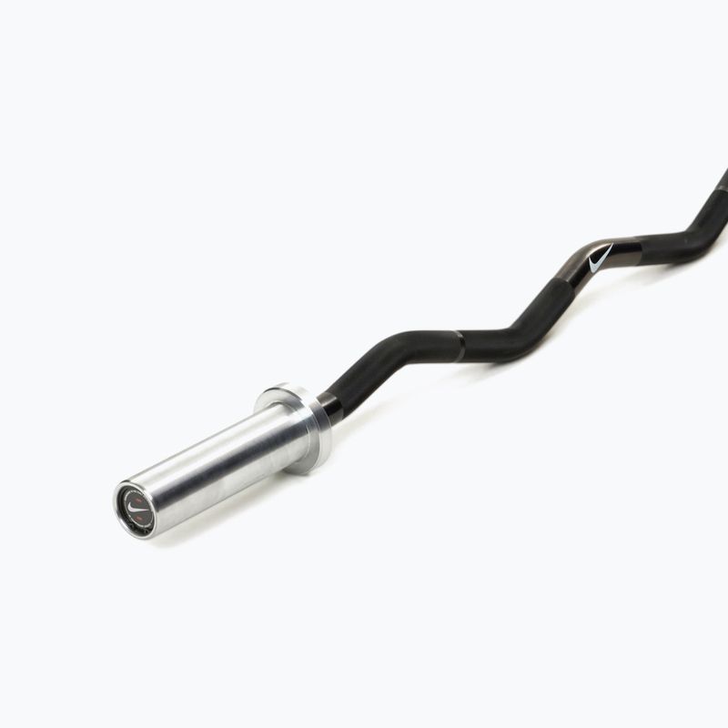 Straight barbell Nike Strength Coated Premium Barbell black just do it 7