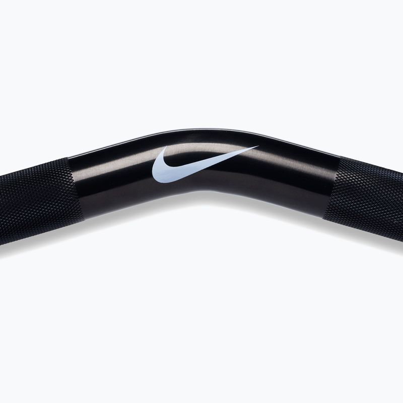 Straight barbell Nike Strength Coated Premium Barbell black just do it 9