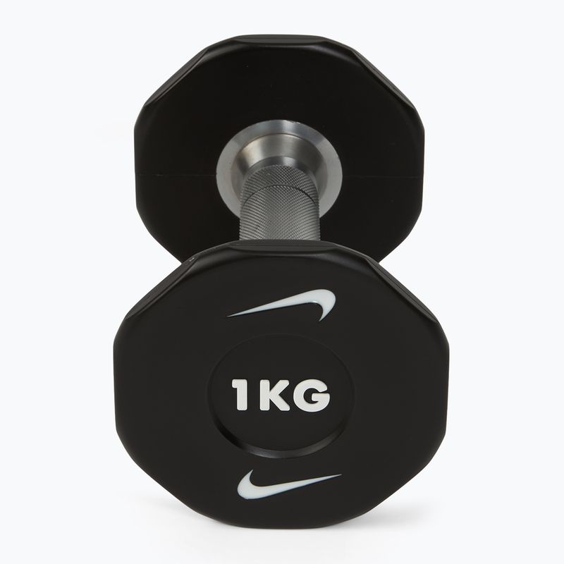 Dumbbells Nike Strength Pro Urethane Dumbbell 2 x 1 kg black/white 2