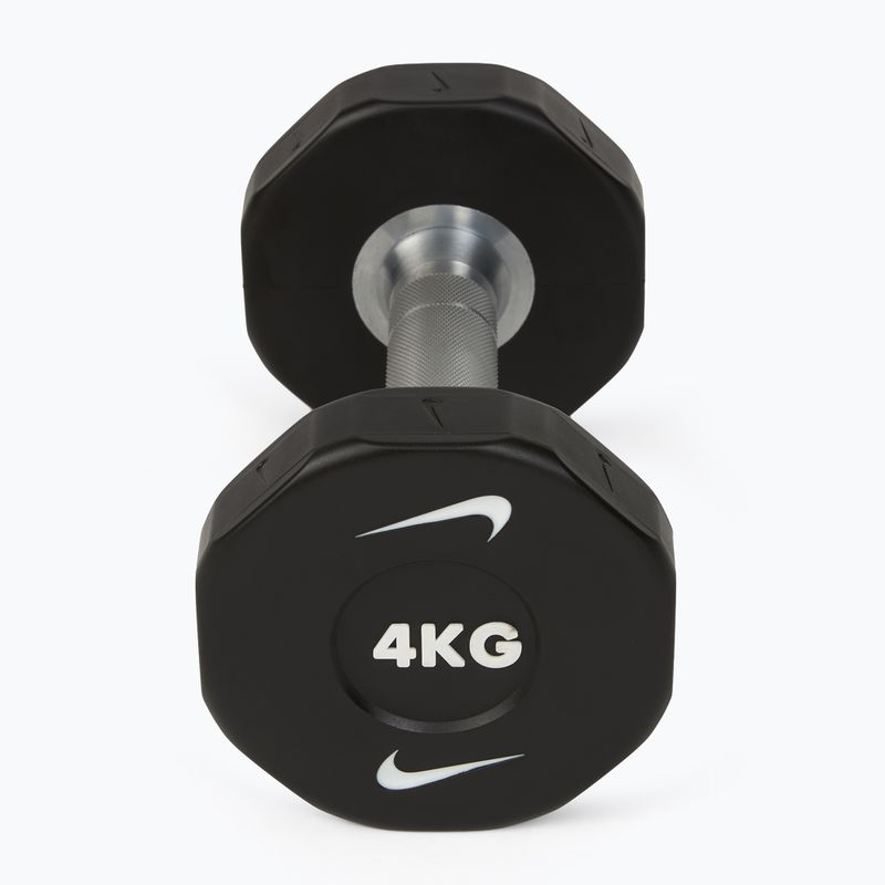 Dumbbells Nike Strength Pro Urethane Dumbbell 2 x 4 kg black/white 2