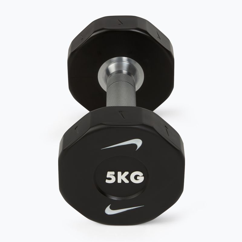 Dumbbells Nike Strength Pro Urethane Dumbbell 2 x 5 kg black/white 2
