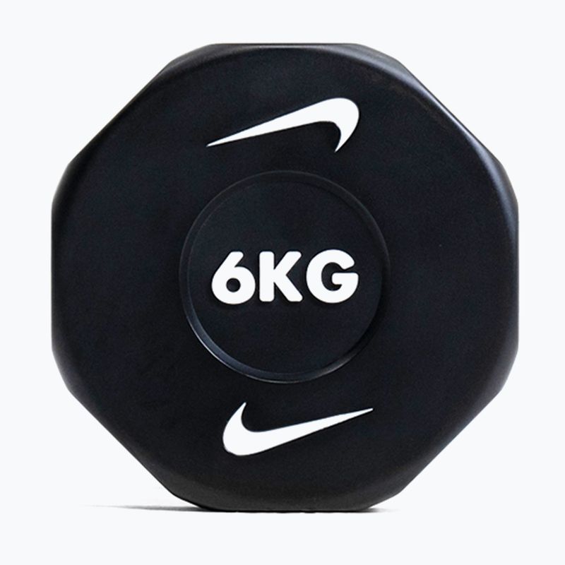 Dumbbells Nike Strength Pro Urethane Dumbbell 2 x 6 kg black/white 3