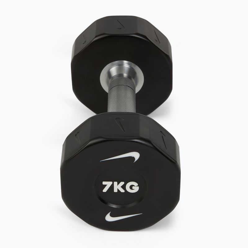 Dumbbells Nike Strength Pro Urethane Dumbbell 2 x 7 kg black/white 2
