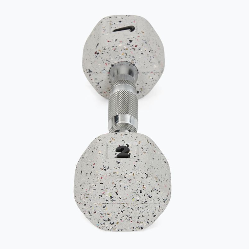 Dumbbells Nike Strength Grind Hex Dumbbell 2 x 2 kg wolf grey 2
