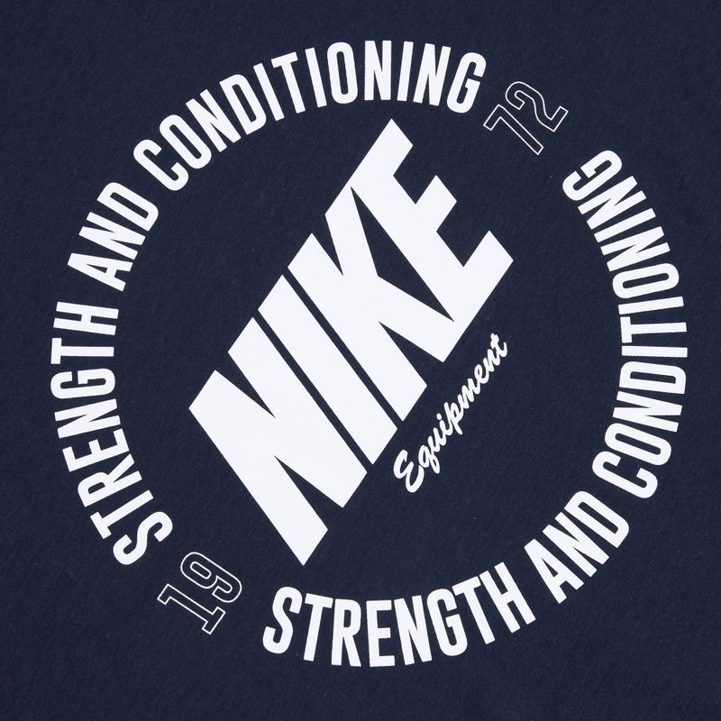 Men's training shirt Nike Strength S&C Dri-Fit navy/white 4