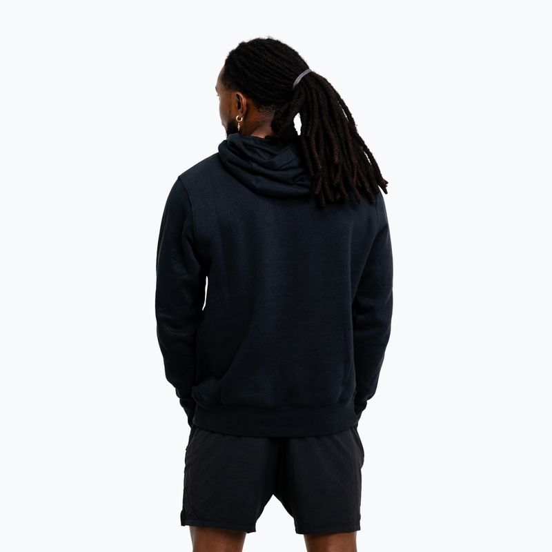 Men's sweatshirt Nike Strength Hoodie black/white 3