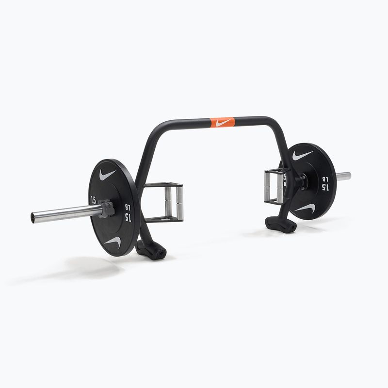Trap bar Nike Strength Open Trap Bar black/orange 7