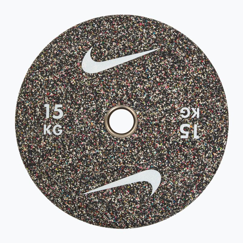 Bumper weight Nike Strength Grind Bumper Plates 15 kg blackout 2